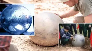 Tajemnicze kule z nieba