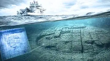 Tajemniczy kształt na dnie Bałtyku