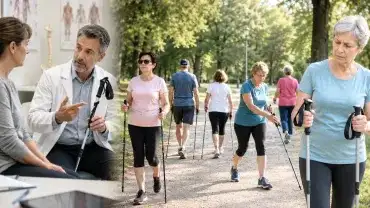 Chodzenie z kijkami bo lekarz tak zalecił - Czy wystarczy kupić kijki?