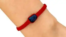 Amulet z turmalinem - Czerwona bransoletka