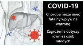 Koronawirus - Uszkodzenie wątroby