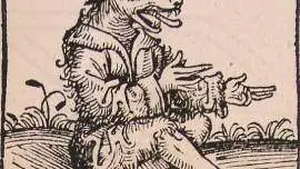 Cynocefal - Ilustracja z Liber Chronicarum