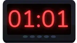 Godzina 01:01